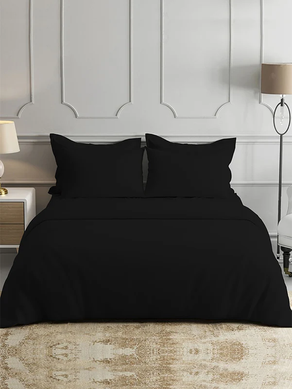 Black Bamboo Bed Sheets - Cooling Comfort For Modern Bedrooms