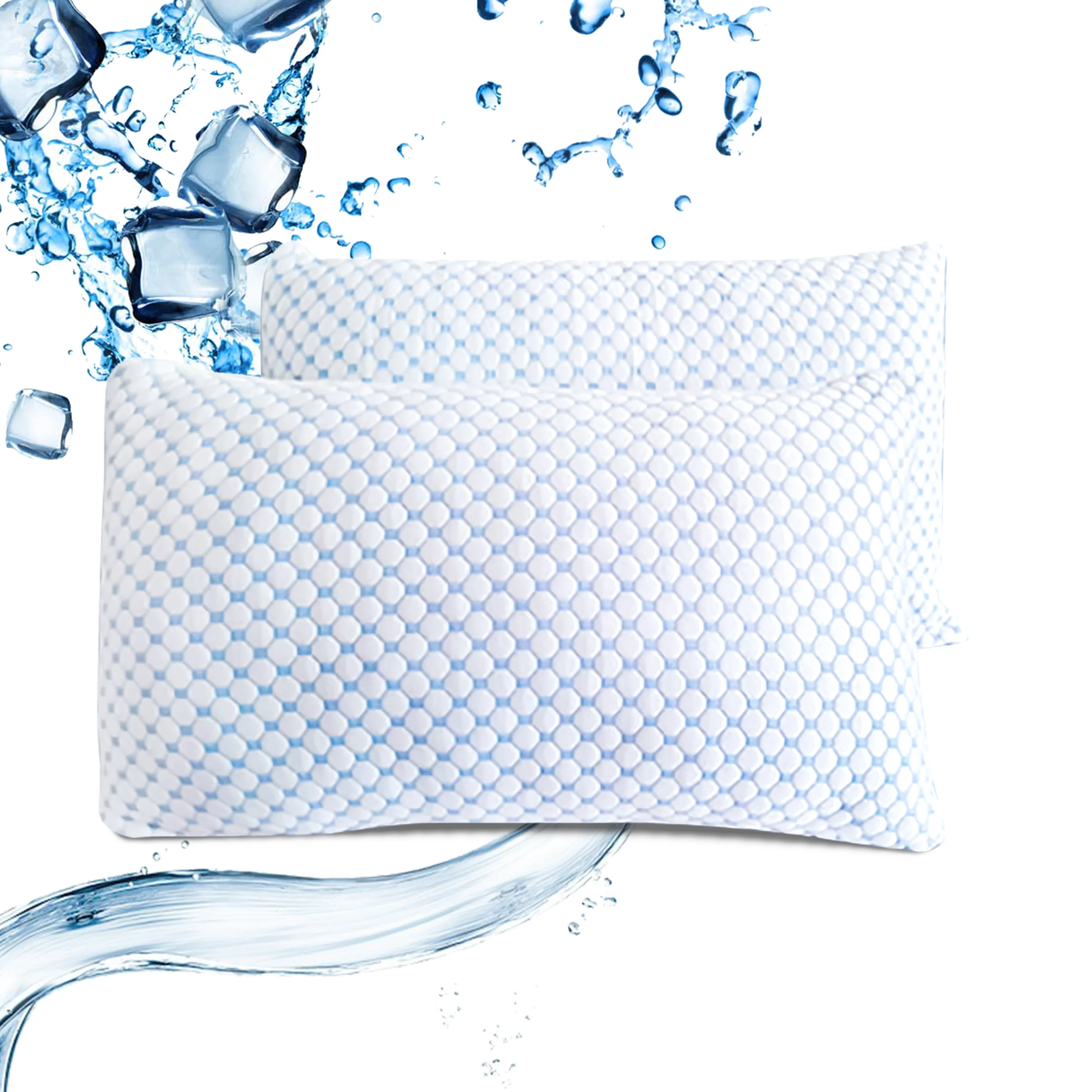 Cold Pillow Bamboo - Best Night Ice Pillow for Comfortable Sleep - Image 3