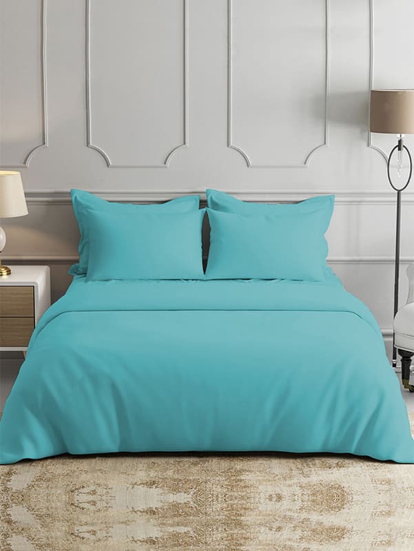 Teal Bamboo Bed Sheets - Cooling Comfort For Modern Bedrooms
